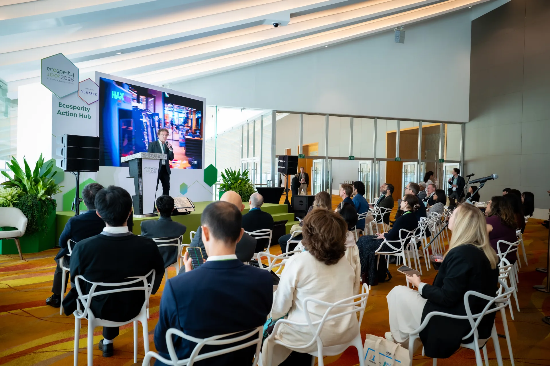 Attendees at the Ecosperity Week 2026 venue