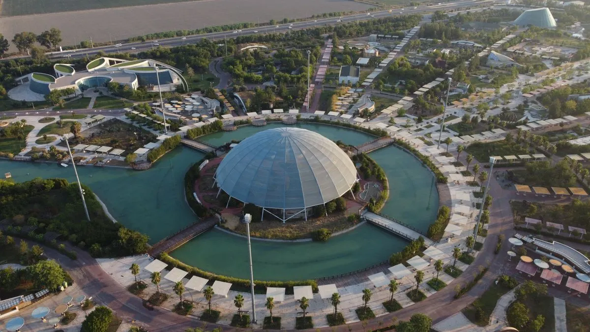Aerial view of the COP31 Antalya venue