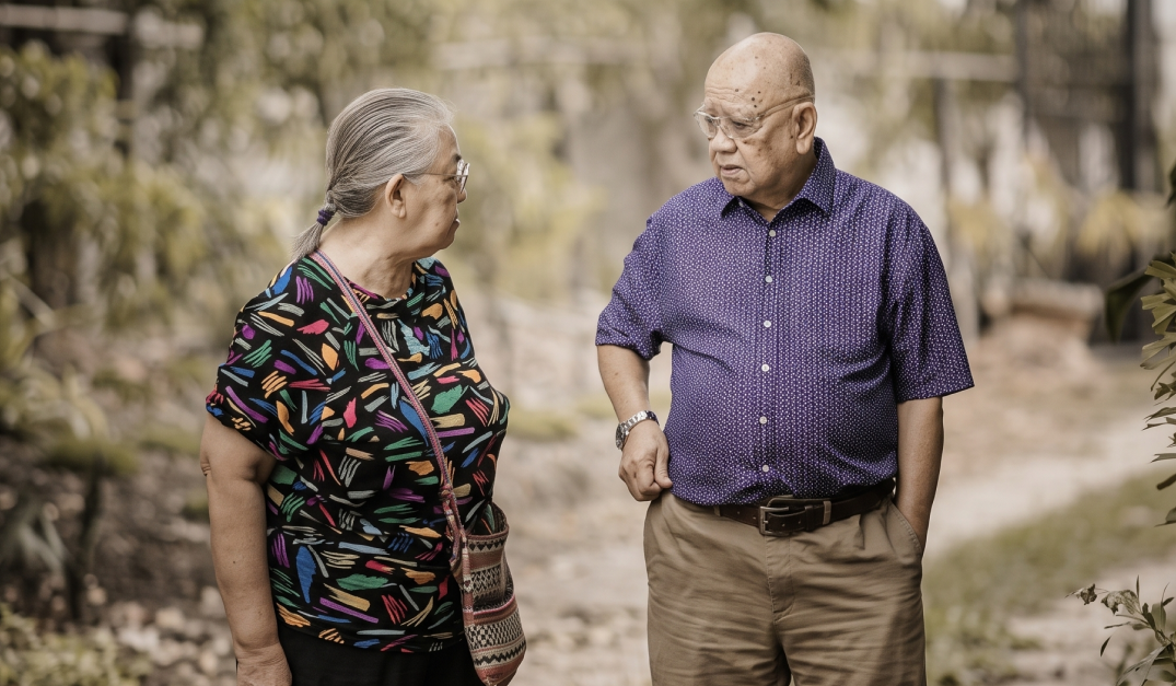 Elderly residents