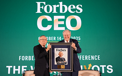 Malcolm S. Forbes Lifetime Achievement Award: Tadashi Yanai, Chairman, President & CEO, Fast Retailing