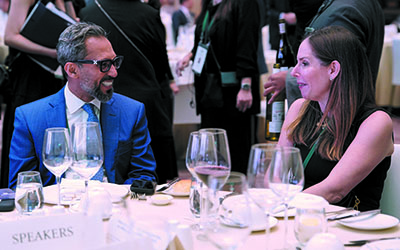 (L-R) Mohammed Dewji, President, MeTL Group; Moira Forbes, Executive Vice President, Forbes Media, President & Publisher, ForbesWomen
